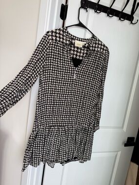 Maeve Sterling Houndstooth Dress